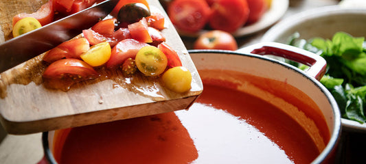 Garden Tomato Vegetable Soup