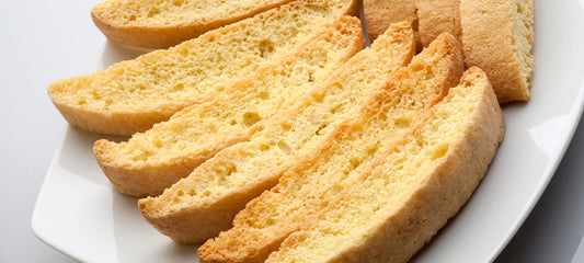 Meyer Lemon Olive Oil & Almond Biscotti