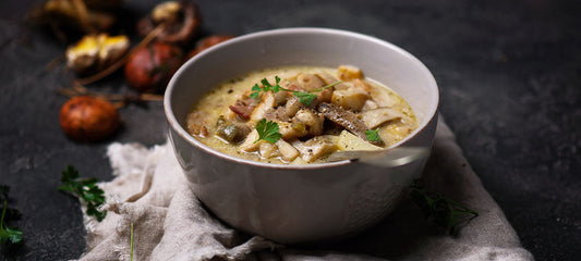 Mixed Mushroom Chowder