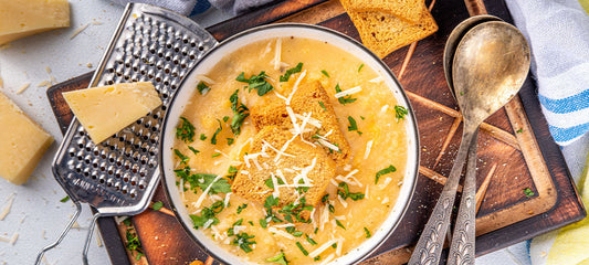 Cheesy Chicken Tortilla Soup