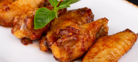 Raspberry Balsamic Chicken Wings