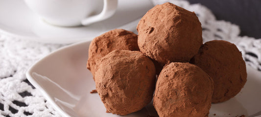 Dark Chocolate and Aged Vanilla Balsamic Truffles