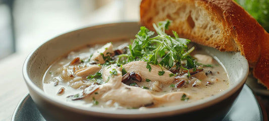 Creamy Chicken and Wild Rice Soup