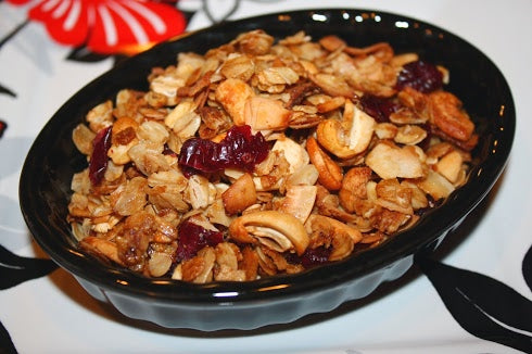 Blood Orange Olive Oil Granola