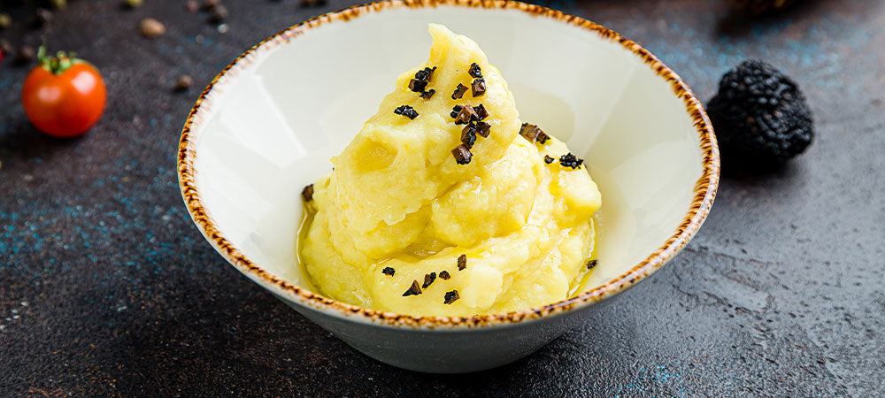 Asiago & White Truffle Mashed Potatoes – Oh Olive