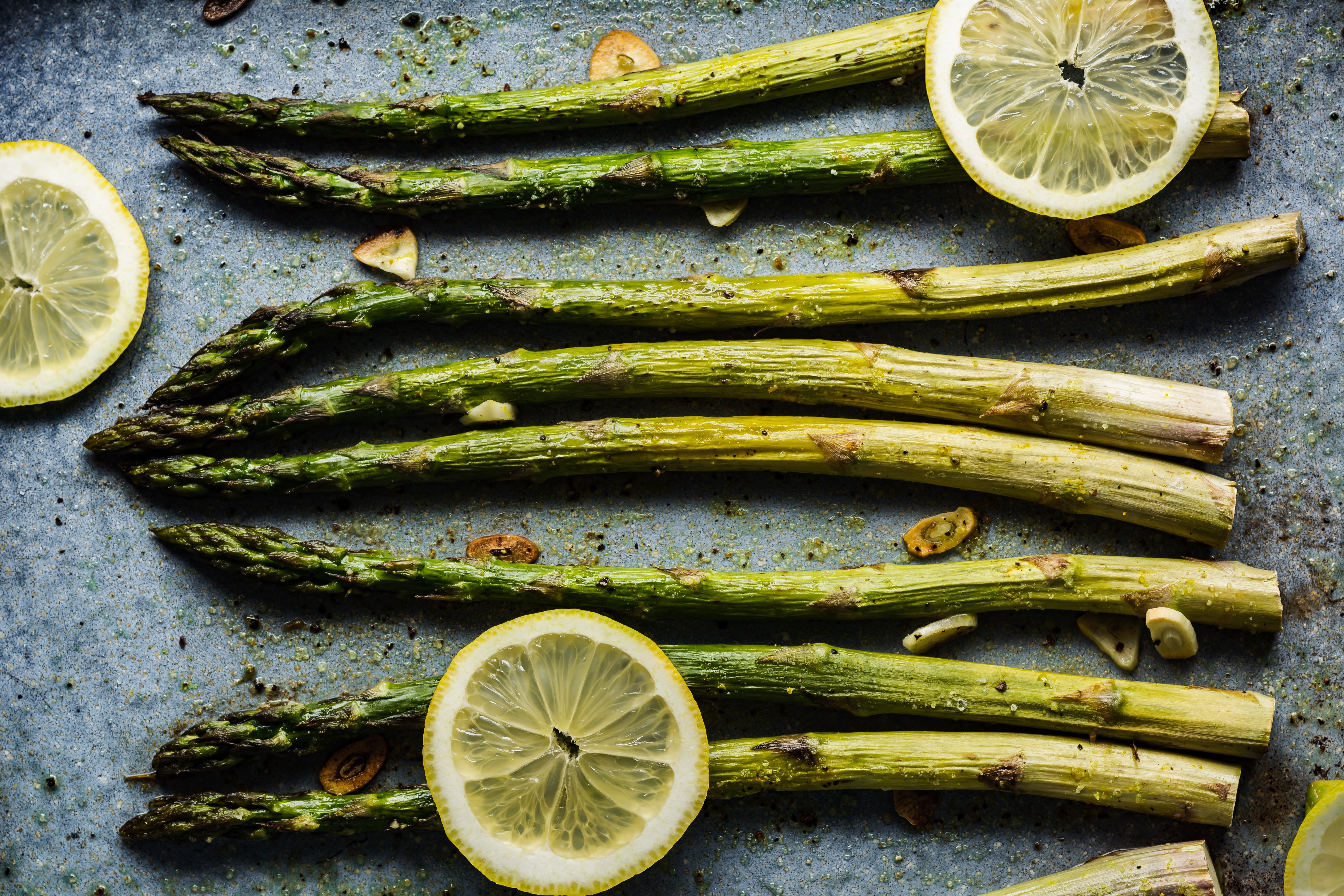 Roasted Asparagus with Lemon Extra Virgin Olive Oil
 &ndash; Oh Olive