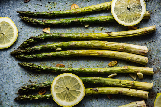 Roasted Asparagus with Lemon Extra Virgin Olive Oil