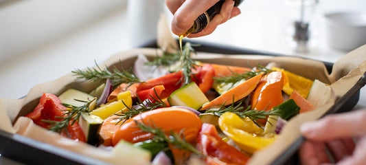 Spicy Sweet Roasted Vegetables
