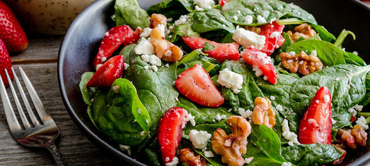 Oh, Olive! Spinach & Strawberry Salad