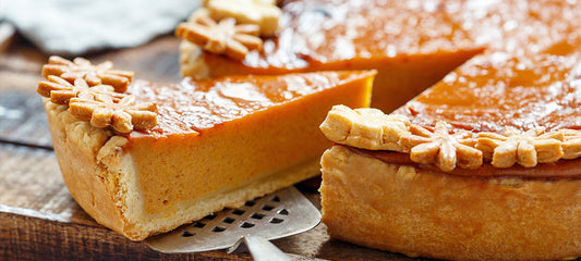 Sweet Pumpkin Pie with Olive Oil Crust