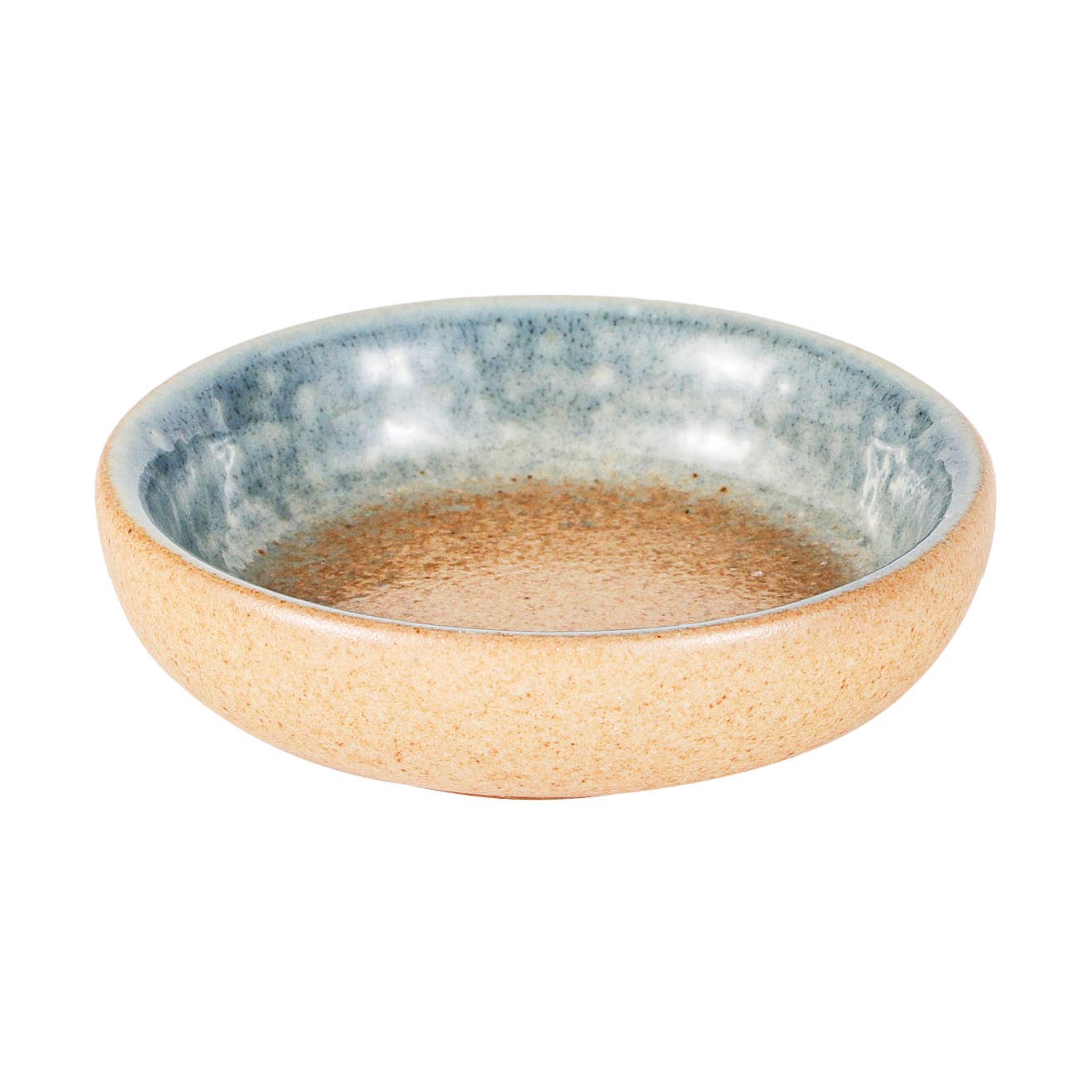 Ao Nagashi Blue/Sand Dipping Dish