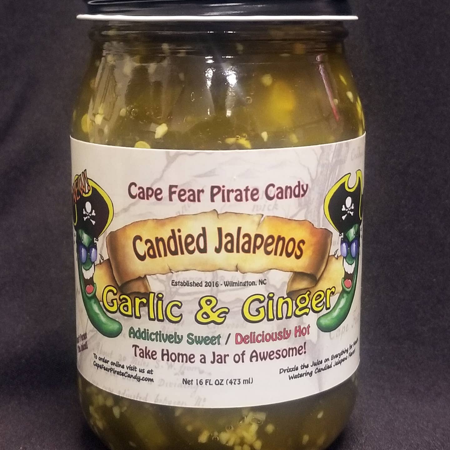 Cape Fear Jalapeno, Garlic & Ginger