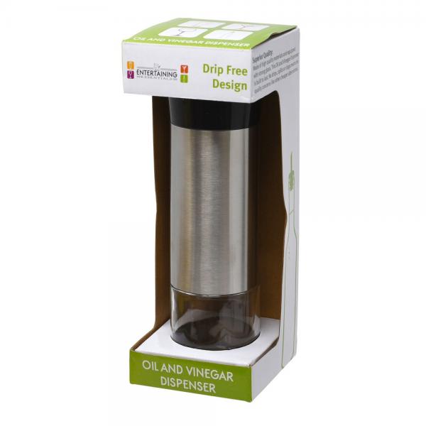 Stainless Steel Olive Oil or Balsamic Dispenser