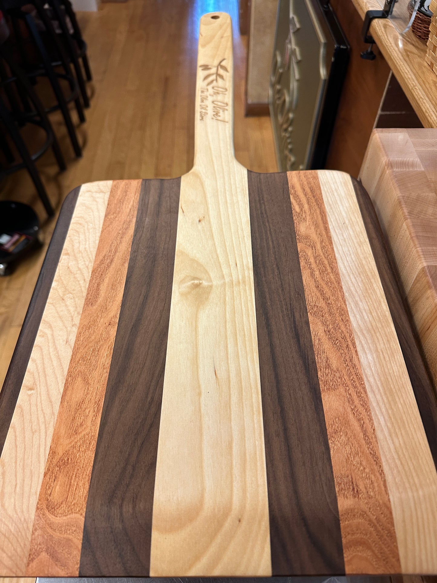 Behind the Fence Wood Craft Pizza Peel