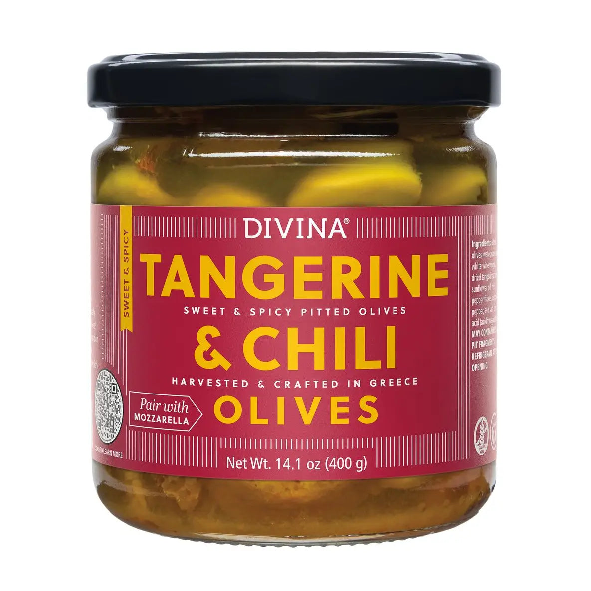 Divina Tangerine and Chili Stuffed Olives