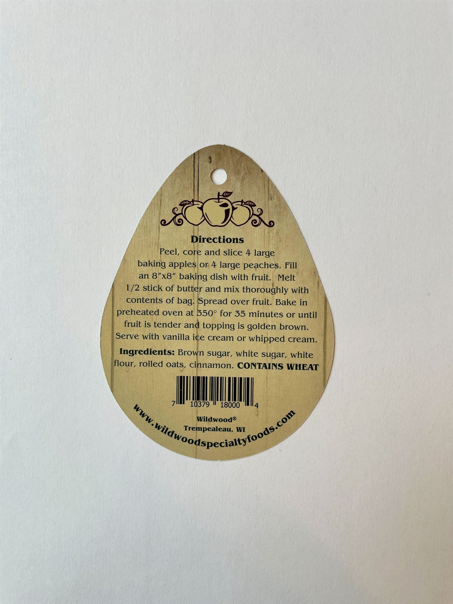 Wildwood Apple & Peach Crisp Mix
