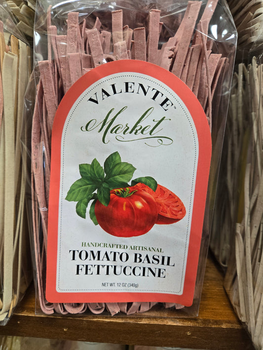 Tomato Basil Fettuccine Pasta