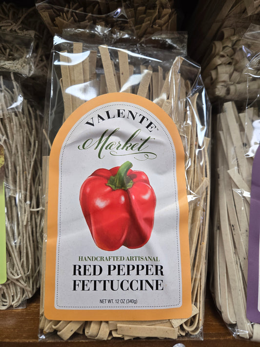 Red Pepper Fettuccine Pasta