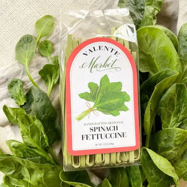 Spinach Fettucine Pasta