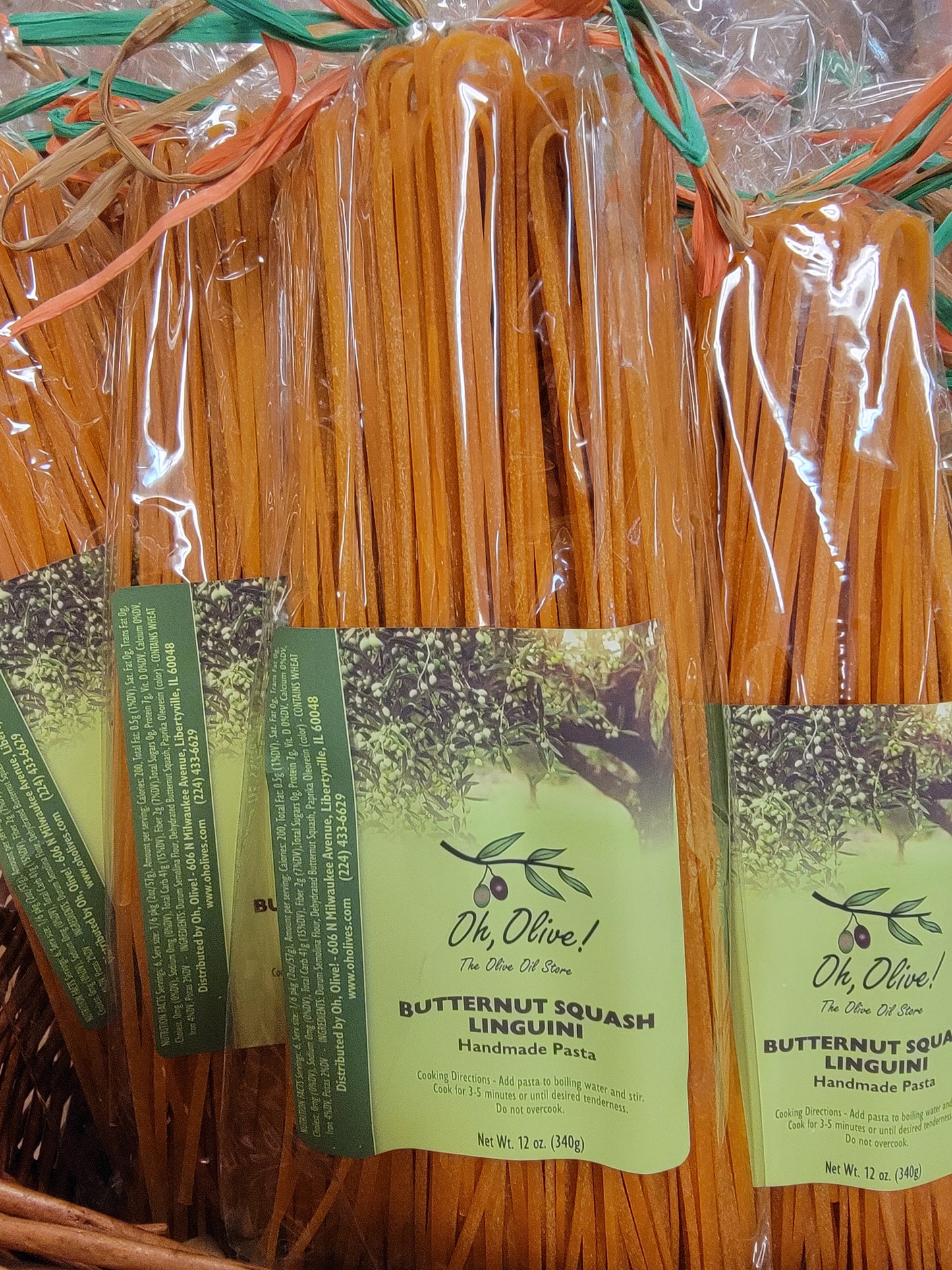Butternut Squash Linguini Gourmet Pasta