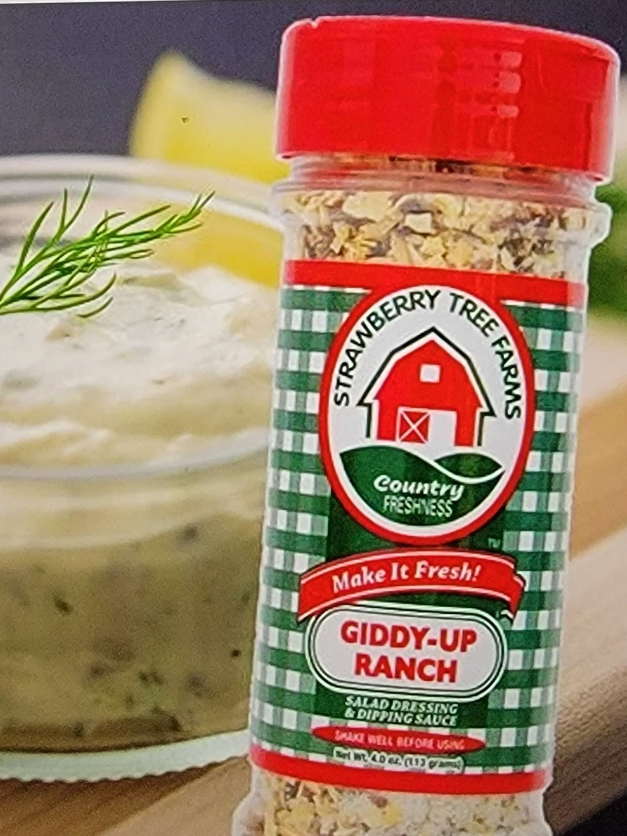Giddy-Up Ranch Salad Dressing & Dip Seasoning