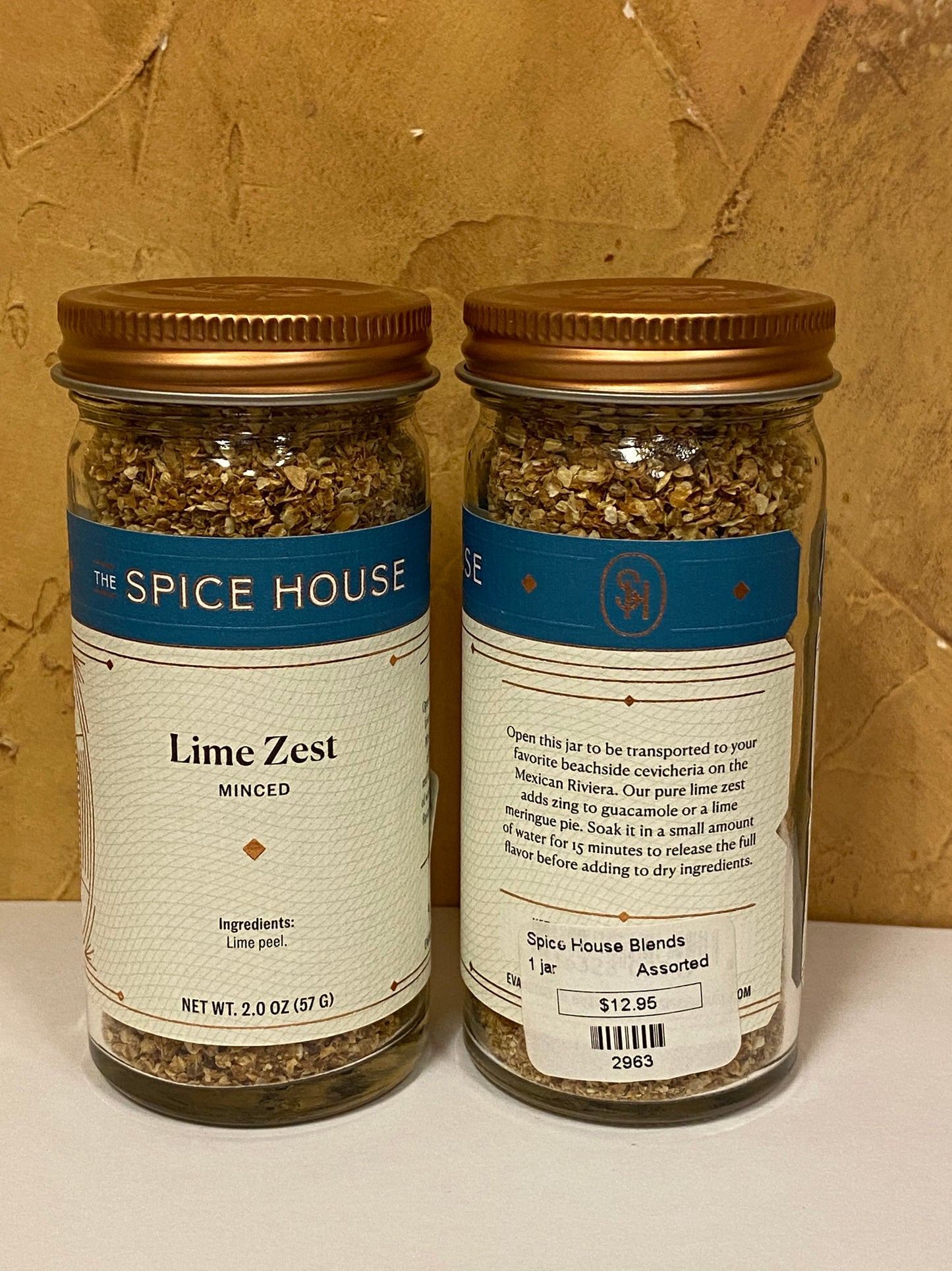 Lime Zest - Minced