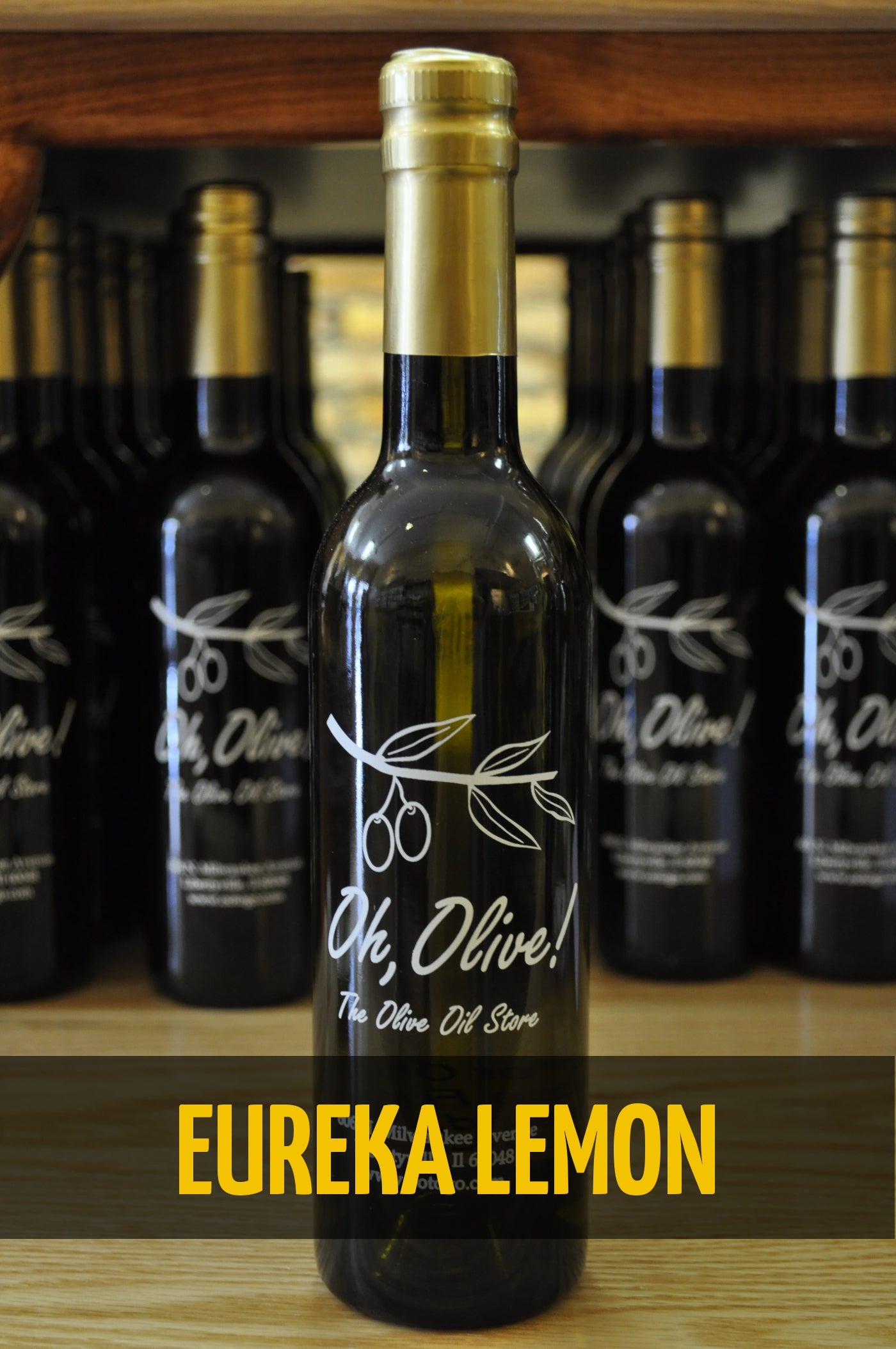 Eureka Lemon flavored olive oil