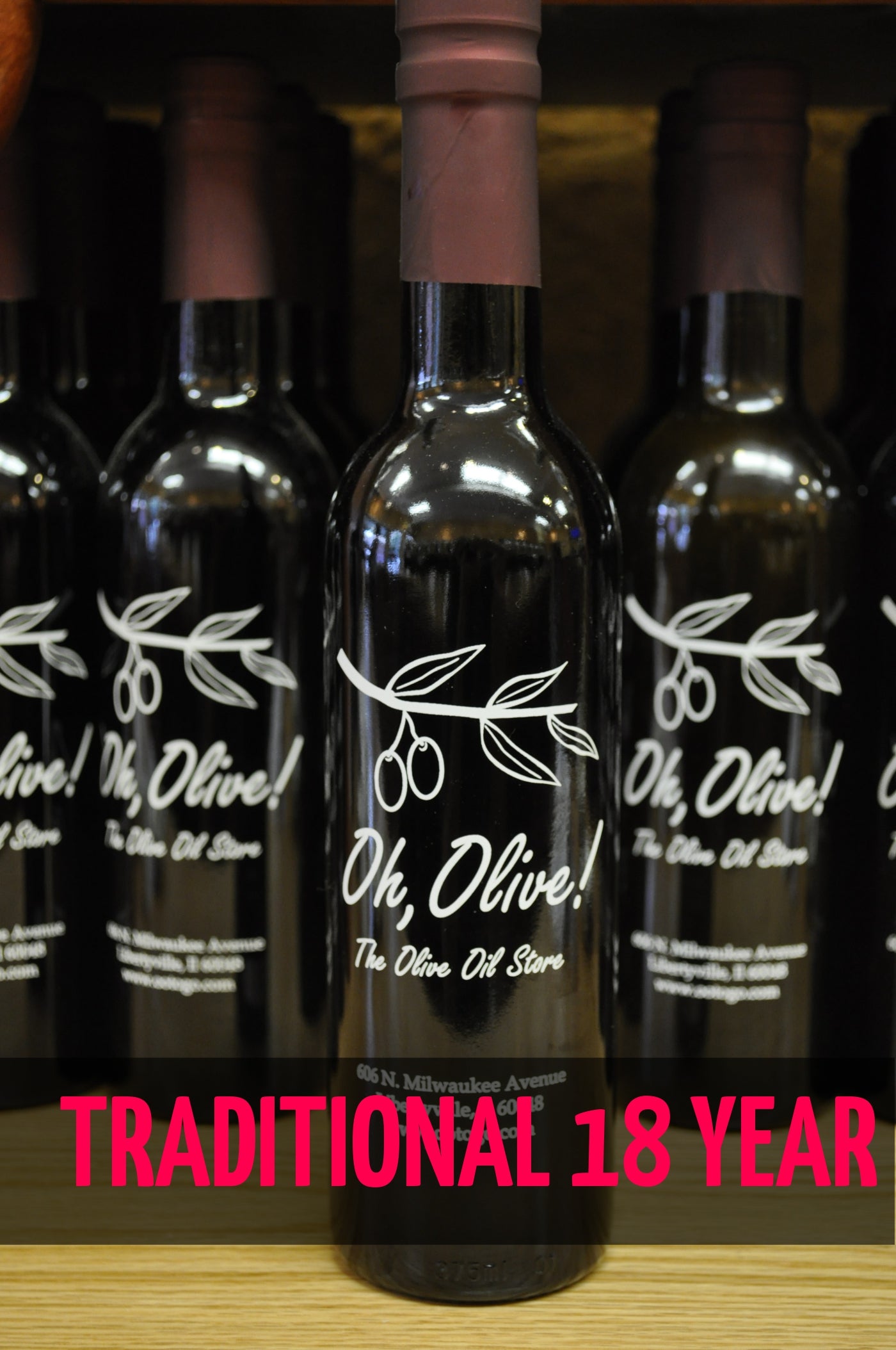 Traditional 18 year olive oil