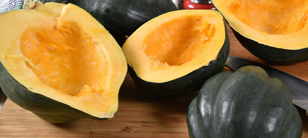 Acorn Squash Stuffed with Apples and Cranberries