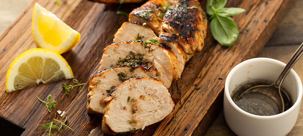 Lemon Chicken with Garlic, Honey & Balsamic Vinegar