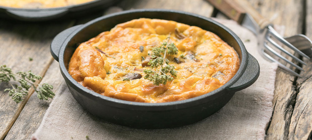 Best Breakfast Frittata with Garlic Olive Oil