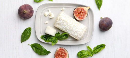Goat Cheese Marinated with Figs & Fig Balsamic Vinegar