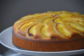 Peach (or Apricot) White Balsamic & Olive Oil Cake
