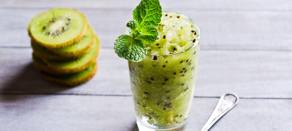 Fresh Kiwi & Whole Fruit Lemon Extra Virgin Olive Oil Sorbet