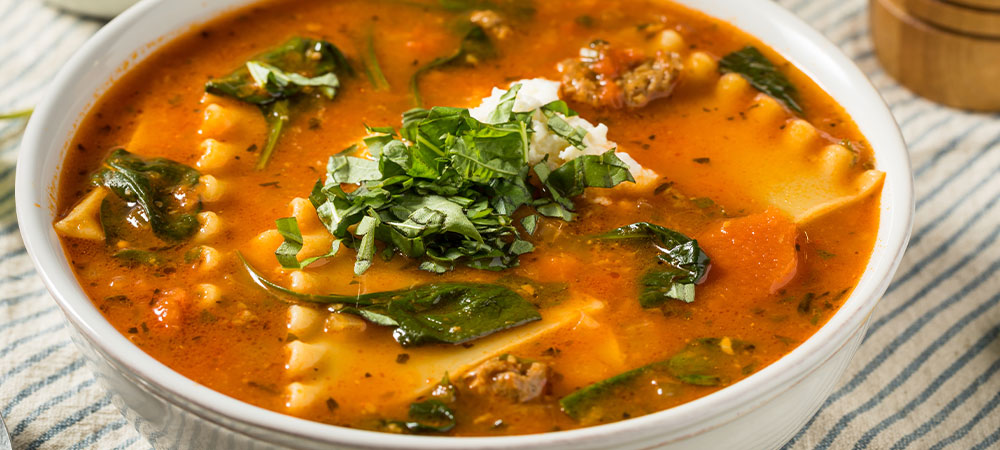 Lasagna Soup