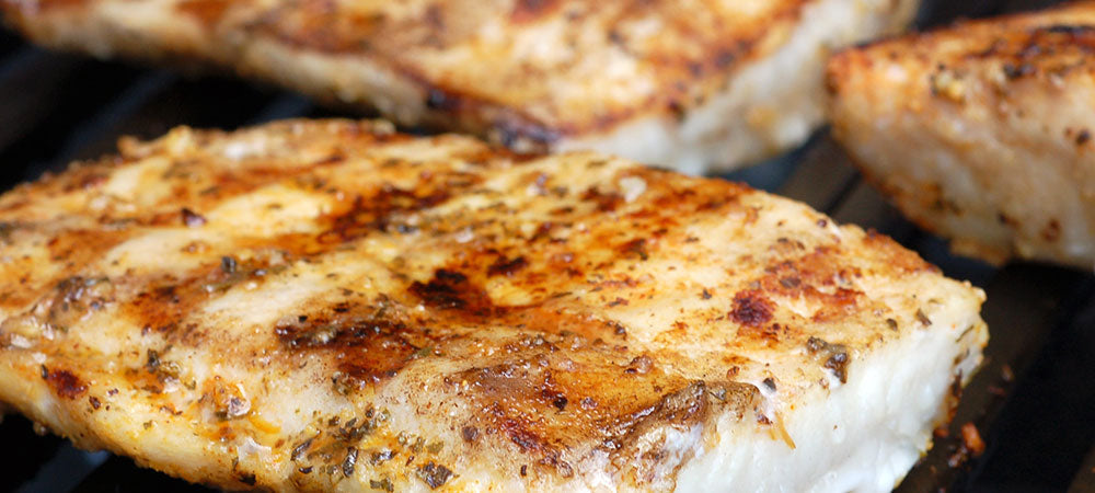 Mahi Mahi with Almonds & Garlic Olive Oil