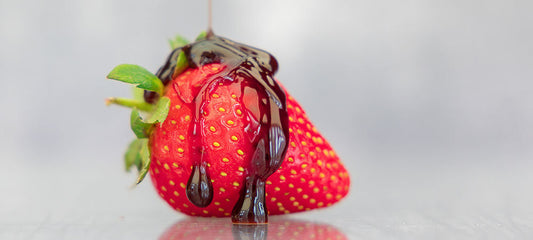 Easy and Elegant Strawberries & Chocolate Balsamic Dessert