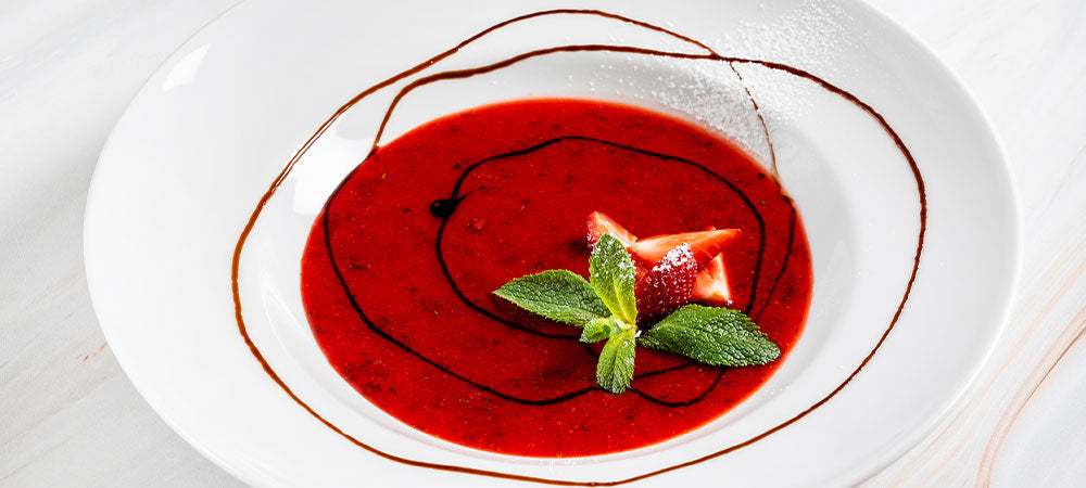 Strawberry Balsamic Soup