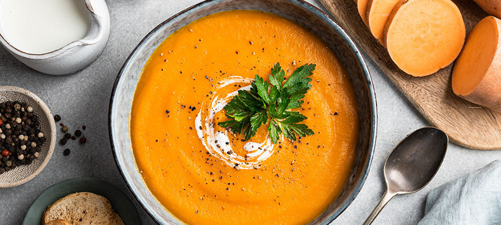 Sweet Potato & Peanut Butter Soup, Oh, Yeah!
