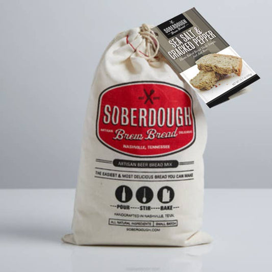 Sea Salt And Cracked Pepper Soberdough