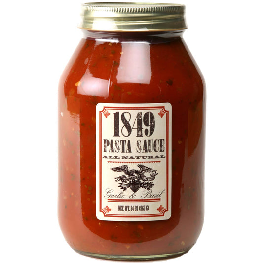 1849 Brand Garlic & Basil Pasta Sauce