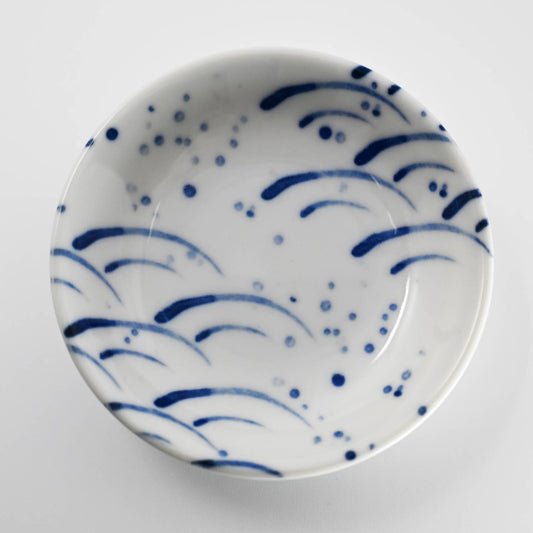 Nami Wave Design Dipping Dish