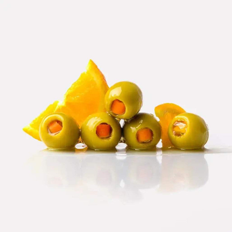Triana Olivas Gordal Stuffed Olives with Orange