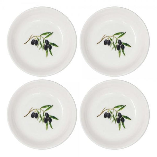4 Piece Olive Oil Dipping Dishes Set