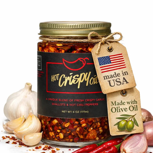 Hot Crispy Oil Original - Chili Crisp/Olive Oil/Hot Sauce