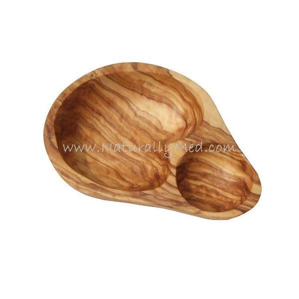 Olive Wood Dish with Olive Stabber