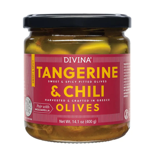 Divina Tangerine and Chili Stuffed Olives