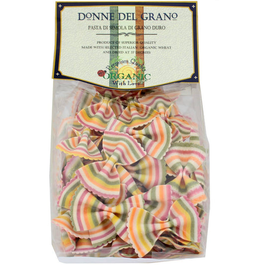 Rainbow Bowtie Pasta