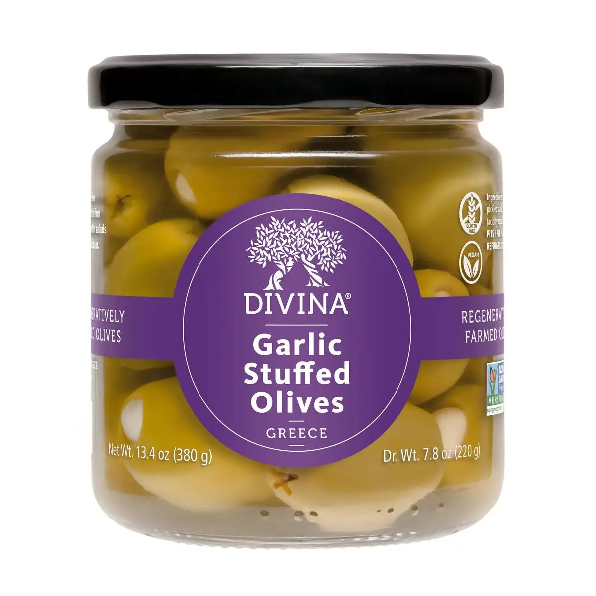 Divina Garlic Stuffed Olives