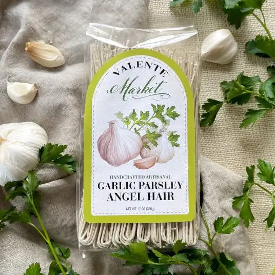 Garlic Parsley Angel Hair Gourmet Pasta